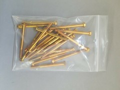 M5-0.80 x60mm Arctic Cat 8402-560 CL8.8 Hex Cap Screw Zinc &Yellow (25pcs)