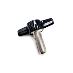 3/8″-24 Thumb Screw Bolts Fine Thread Black Butterfly Tee Wing Clamping Knob