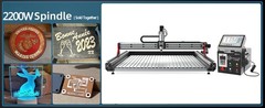 US BULKMAN3D 1500×1500 CNC Router 4 Axis DDCSV4 Control Wood Engraving Machine