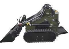 2025 NEW Skid-Steer Loader Tracked 22.1 HP Honda EPA Gasoline Engine 3 Hy Valves