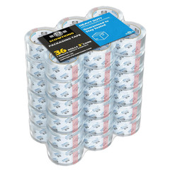 Heavy Duty Packing Tape Refills 36 Pack, 2.7 Mil Clear Packaging Tape, 1.88″ × 6