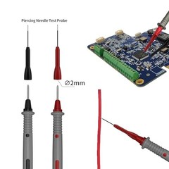 Multimeter Test Lead Kit with Soft Case and Back Probes