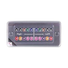 Dental Orthodontic ABSOLUTE Sapphire Ceramic Bracket Roth/MBT.018/022 Hooks 345