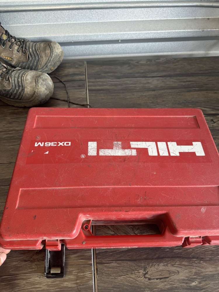 Hilti DX36 Powder Actuated Tool Works EXCELLENT Rare M62 Edition DX36M With Case
