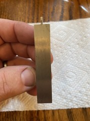 Brown & Sharpe Machinist Square No. 540 3″ Blade x 2″ Base Steel Unmarked