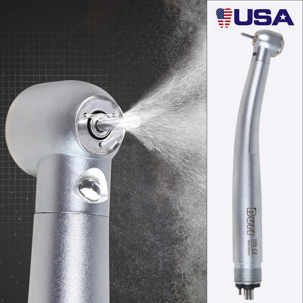 Kavo Style Dental Fiber Optic LED E-generator high speed handpiece 4HOLE UDM4 sa