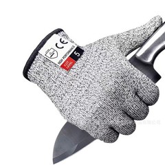 6 Pairs Cut Resistant Safety Gloves Level 5 EN388 Kitchen Work Protection