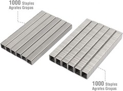 Arrow 2000PC T50 Stainless Steel Staples Set 508SS1 1/2” 12mm 506SS1 3/8” 10mm