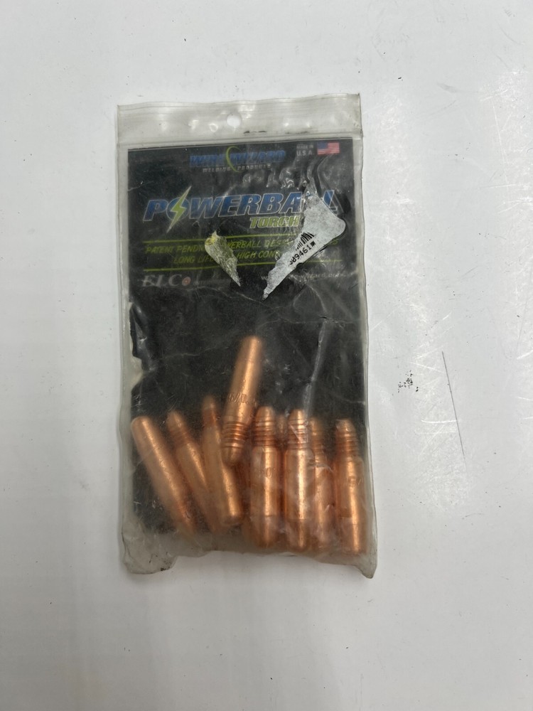 Pack of 10 Genuine Wire Wizard Powerball Torch Tips WTP-045-PB-1 .045″ 1.2 mm