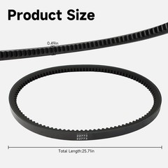 Drive Belt 26 Inch 4LXA 12mm x 660mm for Earthquake CountyLine Tiller 22773