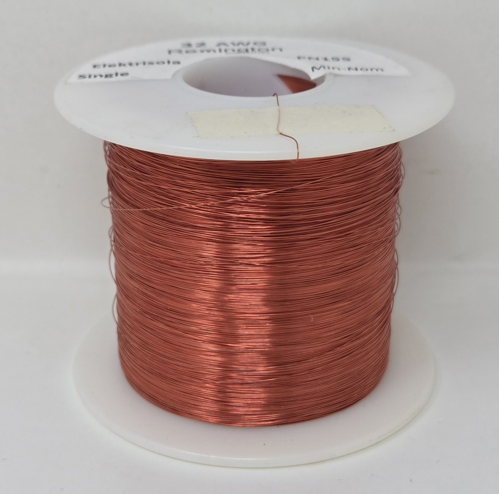 New Remington Industries 32 AWG 16 oz Red Enameled Copper Wire – PN155