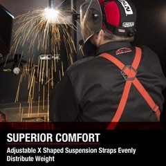 Lincoln Electric Leather Welding Apron Unisex Adult