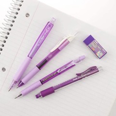Pentel Color Shades Writing Packs – Assorted Colors, mechanical pencil, erasers,