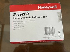 NEW Honeywell Ademco WAVE2PD Piezo-Dynamic Indoor Security 2-Tone Siren 105dB