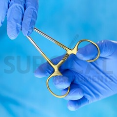 T/C Mayo Hegar Needle Holder Driver 8″ Cross Serrated Surgical German Grade