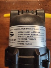 Aquatec ACT 820-JG Accumulator Tank/Pulsation Dampener – Brand New