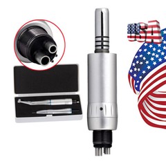 2pcs Inner Water Spray Dental Slow Low Speed Handpiece E-Type Air Motor 4 Hole