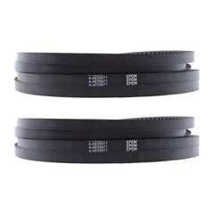 AE55671 83101791 4 Pack Cogged Drive Belts For John Deere 265 275 R240 R280