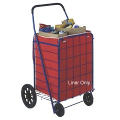 Utility Folding Shopping Cart Liner Privacy Top Cover Water Resistant (Not Cart)