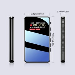 Mini Spy Voice Activated Recorder Digital Audio Magnetic With 32G MP3 Player