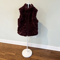 Garment Hanger Stand Floor Counter Jacket Blouse Sweater Shirt DisplayAdjustable