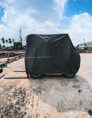 KEMIMOTO For most Standard Forklifts 420D Heavy Duty Forklift Storage Cover