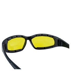 Global Vision Hercules Bifocal Motorcycle Safety Glasses Sunglasses Padded