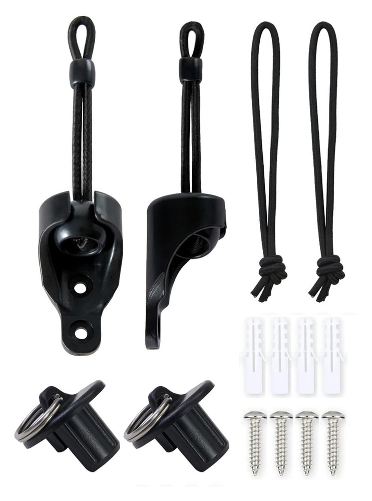 Indoor and Outdoor Sunshade Replacement Parts, Bungee kit and end Cover+2 Ext…