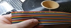 1M ~ 10M – Flat Rainbow Ribbon IDC Cable Wire Cable – 2 to 40 PINS (wires)
