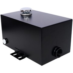 5 Gallon 14 Gauge Steel Hydraulic Fluid Reservoir Tank Outlet 0.75″ & Inlet 1.5″