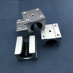 2Pcs SBR12 1500mm Aluminum Cylindrical Guide Linear Slide Rail+4Pcs UU
