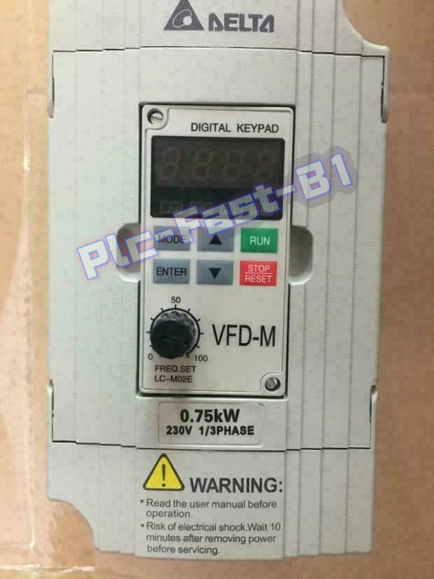 VFD007M21A 1PC NEW IN BOX Delta Inverter VFD007M21A 0.75KW 220V Fast Shipping