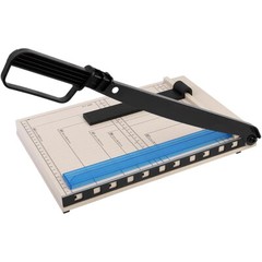 Paper Cutter A4 Paper Trimmer 12” Cut Length 12 Sheet Capacity with Safety Guard