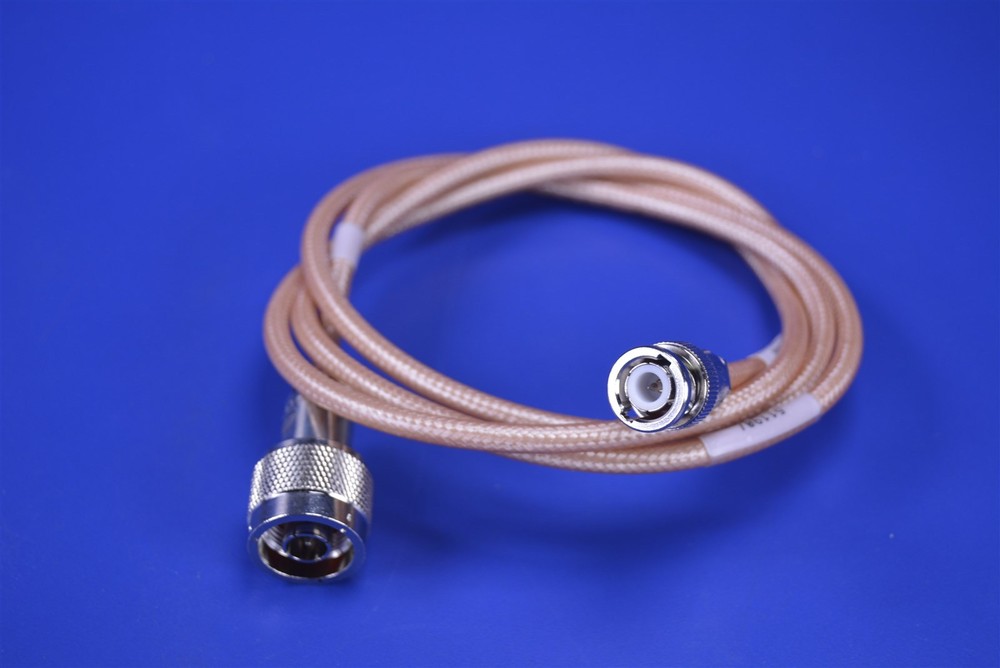 Aeroflex 3′ BNC to N-Type Connector Adapter UG-536B/U w/ Cable RG400
