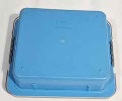 Zirc Dental Procedure Tub Complete Vibrant Blue / Gray 12.75″ X 11-3/16″ X 4″