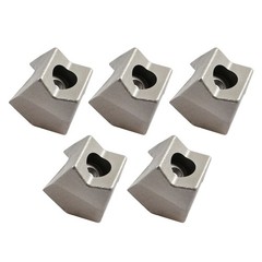 5Pcs New Fit For Fecon Cubit Reversible Knife Teeth US