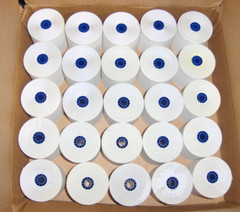 25 Pack Star Micronics 2-Ply Carbonless 3″ x 100′ Receipt Rolls for SP500 SP700