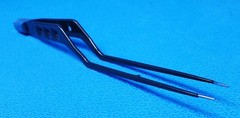 Aesculap GK824R MIN Pivot-Point Bipolar Forceps, 1.0mm