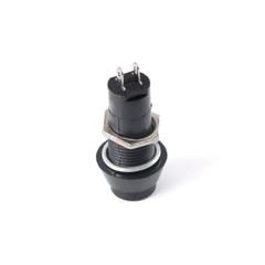 Round Push Button Momentary Switch Self Reset Red Green Blue Yellow Black White