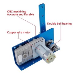 DIY Design 24V Reciprocating Swing Motor 20-120 Degrees Adjust Speed 90/120rpm