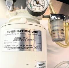 Whip Mix Combination Unit Model D For Vacuum Mixing & Investing