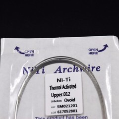 10 Packs Dental Orthodontic Thermal Activated Niti Round Arch Wire Upper + Lower