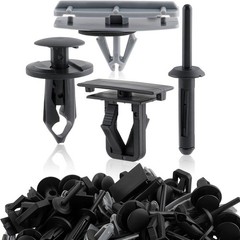 55pcs Fenders Mounting Clips Wheel Fender Flare Clips Hardware Kit Fits for Jeep