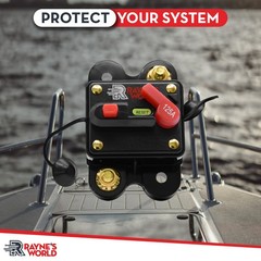 2 PACK 125 Amp Waterproof Circuit Breaker Auto/Marine/Solar 12-48V DC