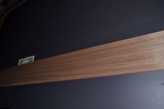 Walnut Raw Wood Veneer Sheet 5.25 x 45 inches 1/42nd thick 4519-4