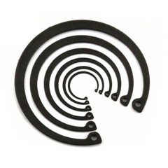 65# Mn Steel Black 3-150mm External Circlips Retaining Rings Snap CirClip DIN471