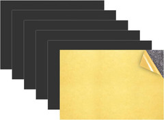Magnetic Sheets with Adhesive Backing, 6 Pack 4″X6″ Picture Size, Photo Magnets