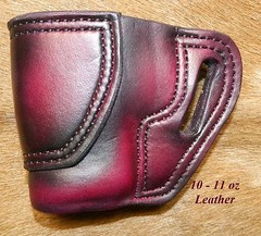 Gary C’s Avenger “XH” OWB Left Hand HOLSTER Sig Sauer P229 Heavy Leather