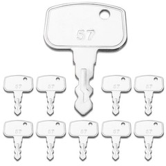 10 Kubota Ignition Key for RTV 400, 500, 900 1140 & Zero Turn Mowers PL501-68920