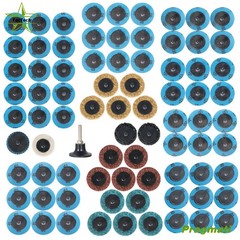 71×2″ Quick Change Disc Roll Lock Sanding Discs Set W/ 1/4 Holder Die Grinder US